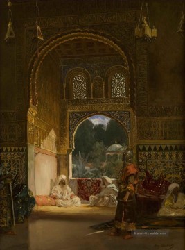 Im Sultan Palast Jean Joseph Benjamin Konstante Orientalist Ölgemälde